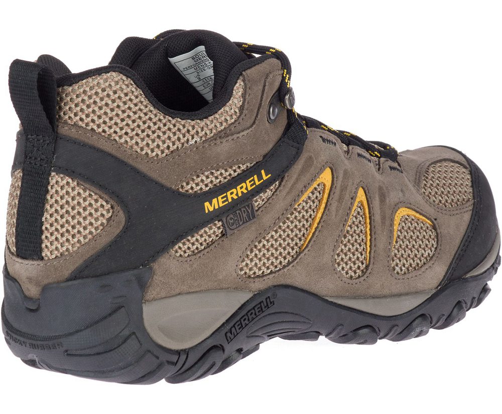 Merrell Vandrestøvler Herre - Yokota 2 Mid Waterproof Wide Width - Brune - JNK807654
